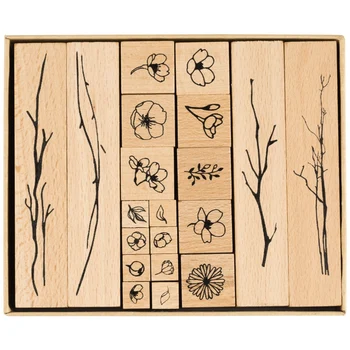 20Pcs/Lot Vintage Flowers Branch Decoration Stamp Wooden Rubber Stamps for Scrapbooking Stationery DIY Craft Standard Stamp 
20Pcs/Lot Vintage Flowers Branch Decoration Stamp Wooden Rubber Stamps for Scrapbooking Stationery DIY Craft Standard Stamp