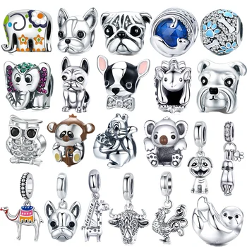 INBEAUT fit Pandora Bracelet Charms Silver 925 Original Elephant Dog Koala Squirrel Beads Sloth Cat Hedgehog Deer Chicken Charm
INBEAUT fit Pandora Bracelet Charms Silver 925 Original Elephant Dog Koala Squirrel Beads Sloth Cat Hedgehog Deer Chicken Charm