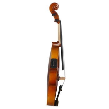 AV-E03 4/4 Full Size Electro-Acoustic EQ Violin Fiddle Kit Solid Matte Finish Spruce Face Board 4-String with Case Rosin Cable
AV-E03 4/4 Full Size Electro-Acoustic EQ Violin Fiddle Kit Solid Matte Finish Spruce Face Board 4-String with Case Rosin Cable