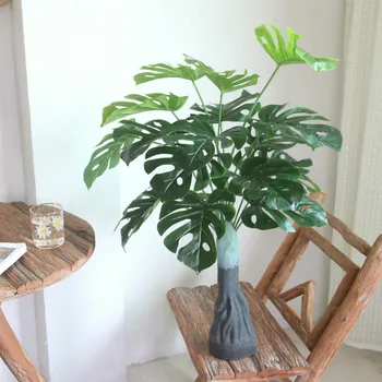 80CM Plastic Artificial Plant Tree Artificial Plam Leaves Plant Tree Tropical Fake tree For Home Garden Decoration No pot
80CM Plastic Artificial Plant Tree Artificial Plam Leaves Plant Tree Tropical Fake tree For Home Garden Decoration No pot