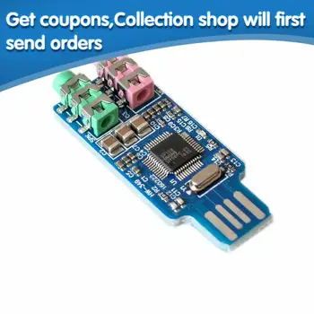 CM108 USB Drive Free Sound Card Laptop Computer External Sound Card Module - L059 New hot
CM108 USB Drive Free Sound Card Laptop Computer External Sound Card Module - L059 New hot