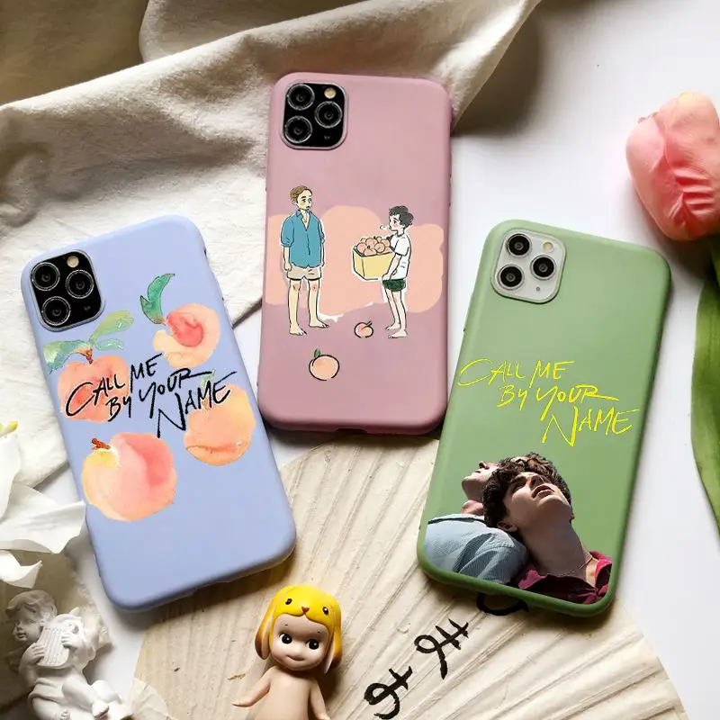 Call Me by Your Phone Name Soft Silicone phone Case for iphone 13 11 12 Pro Max XS XR 8 7 6 6s Plus Cover Coque | Мобильные телефоны