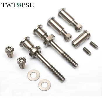 TWTOPSE Titanium Bicycle Bike Front Rear Brake Caliper Screws Nuts For 2018 Brompton Folding Bike Cycling Brake Bolt Set 1 Set
TWTOPSE Titanium Bicycle Bike Front Rear Brake Caliper Screws Nuts For 2018 Brompton Folding Bike Cycling Brake Bolt Set 1 Set
