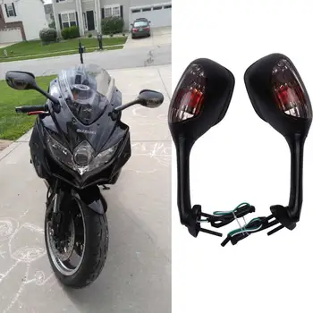 LED Motorcycle Side Mirrors Turn Signals Rear View Mirrors Bulbs Mirrors Accessory 2x
LED Motorcycle Side Mirrors Turn Signals Rear View Mirrors Bulbs Mirrors Accessory 2x