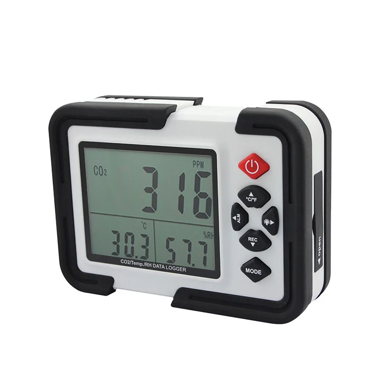 Digital Room CO2 Meter Household Co2 Monitor Detector HT-2000 Gas Analyzer co2 Temperature Temp RH Humidity Data Logger
Digital Room CO2 Meter Household Co2 Monitor Detector HT-2000 Gas Analyzer co2 Temperature Temp RH Humidity Data Logger