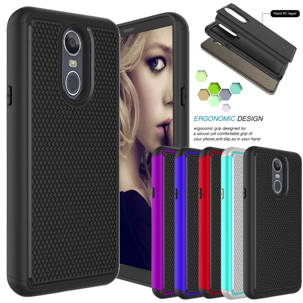 Hybrid Case For LG Stylo 4 /Q Stylo & Plus Case 2 in 1 Shockproof Armor Hybrid Rugged Rubber PC Defender Phone Skin Shell Cover
Hybrid Case For LG Stylo 4 /Q Stylo & Plus Case 2 in 1 Shockproof Armor Hybrid Rugged Rubber PC Defender Phone Skin Shell Cover