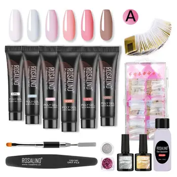 15pcs/set Nail Extension Poly Gel Set Quick Building Kit Polygel Nail Polish Acrylic Gel Solution Base and Top Coat 
15pcs/set Nail Extension Poly Gel Set Quick Building Kit Polygel Nail Polish Acrylic Gel Solution Base and Top Coat
