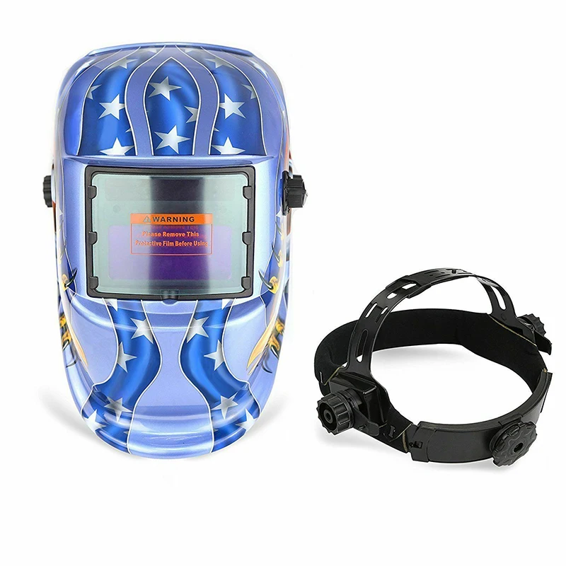 Solar-powered Auto Darkening Welding Helmet Tig Mig Arc Mask Grinding Welder Mask Helmet Accessories
Solar-powered Auto Darkening Welding Helmet Tig Mig Arc Mask Grinding Welder Mask Helmet Accessories