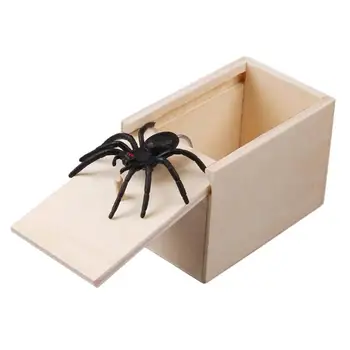Animal Spider Wooden Box Prank Toy Surprise Box Practical Fun Joke Mischievous Toy Gift Scared Whole Screaming Toy Gift
Animal Spider Wooden Box Prank Toy Surprise Box Practical Fun Joke Mischievous Toy Gift Scared Whole Screaming Toy Gift