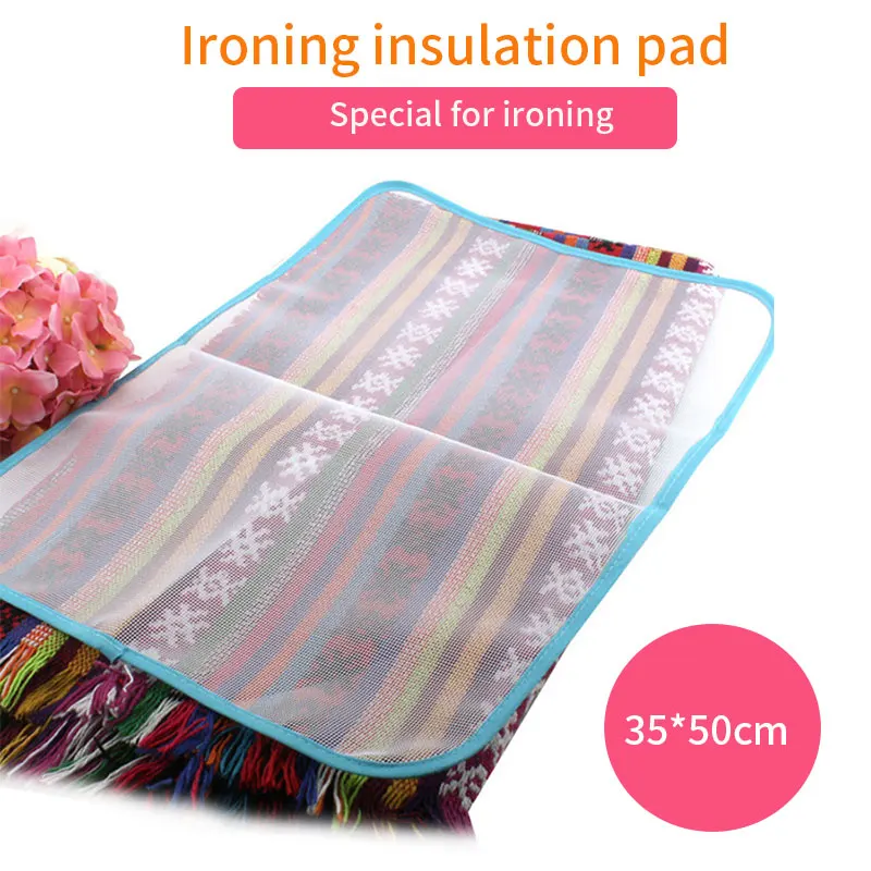 High Temperature Resistance Ironing Scorch Heat Insulation Pad Mat Household Protective Mesh Cloth Cover 35x50cm
High Temperature Resistance Ironing Scorch Heat Insulation Pad Mat Household Protective Mesh Cloth Cover 35x50cm