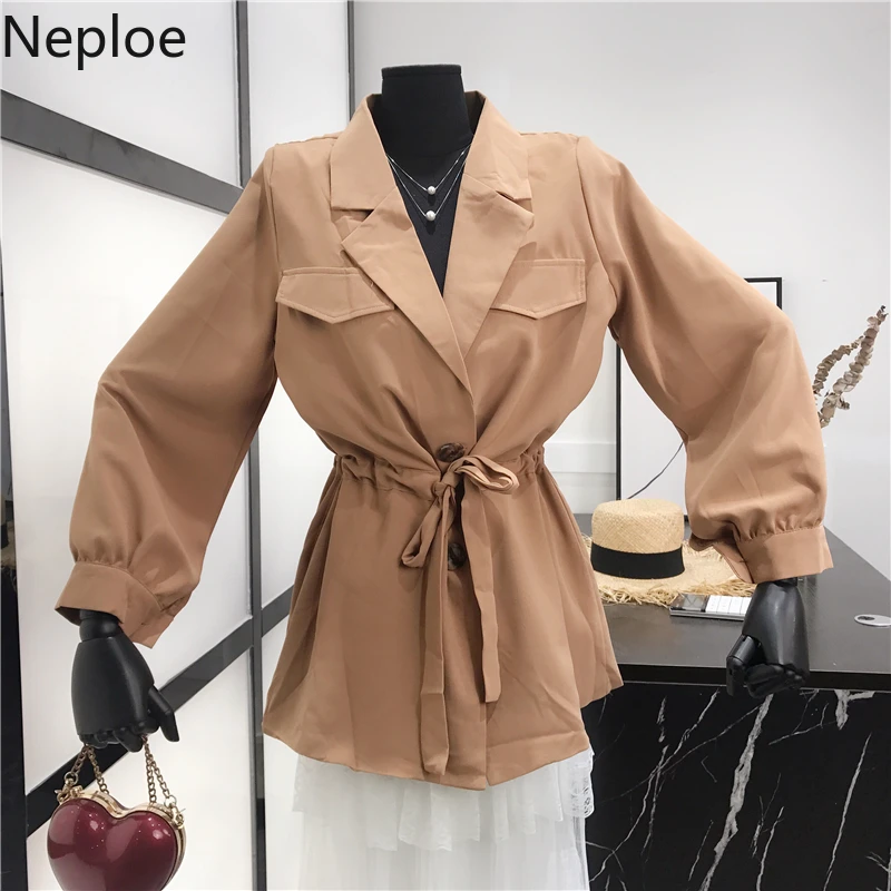 Neploe Korean Vintage Slim Waist Mid Long Blazer Women Office Work Style Temperament Suit Loose Slim Autumn Jacket 46106
Neploe Korean Vintage Slim Waist Mid Long Blazer Women Office Work Style Temperament Suit Loose Slim Autumn Jacket 46106