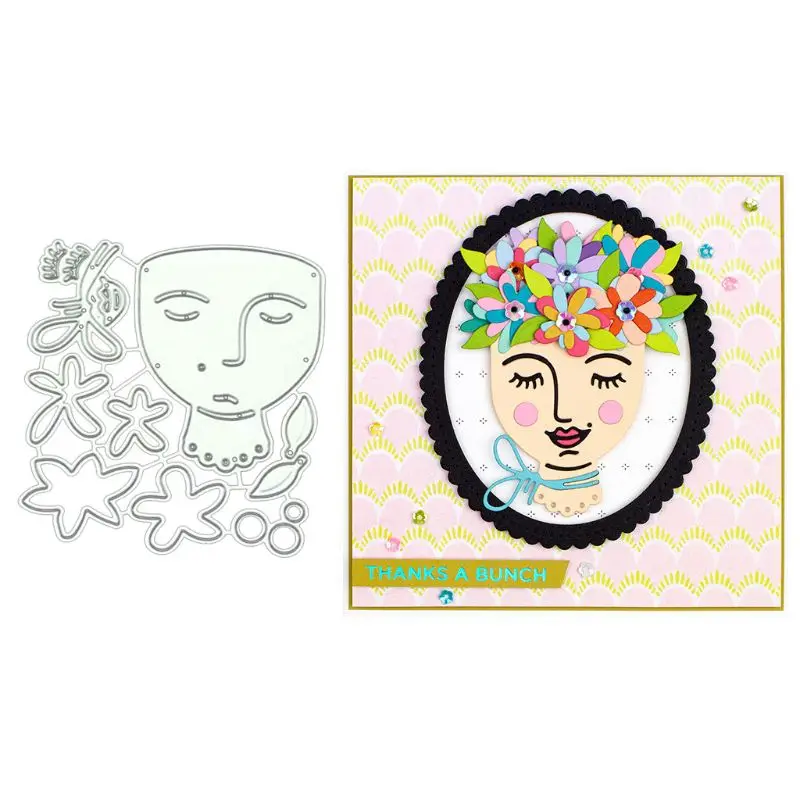 Human Face Shaped DIY Metal Cutting Dies Card Notebook Decor Stencil Scrapbooking Album Stamp Paper Card Art Crafts Decor
Human Face Shaped DIY Metal Cutting Dies Card Notebook Decor Stencil Scrapbooking Album Stamp Paper Card Art Crafts Decor