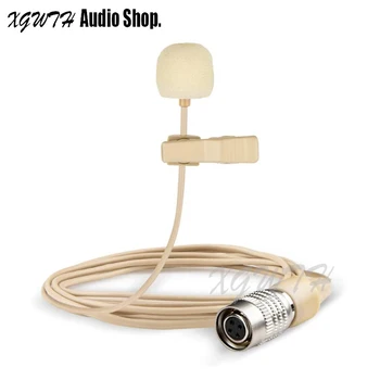 Lavalier Lapel Microphone Tie Clip on Condenser Mic for Audio Technica Wireless System Transmitter Body Pack Hirose 4 Pin Plug
Lavalier Lapel Microphone Tie Clip on Condenser Mic for Audio Technica Wireless System Transmitter Body Pack Hirose 4 Pin Plug