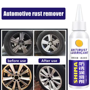 Vehemo 120ml Rust Remover Window Rust Inhibitor Wheel Hub Screw Derusting Spray for Derusting Metal Parts Car Maintenance 
Vehemo 120ml Rust Remover Window Rust Inhibitor Wheel Hub Screw Derusting Spray for Derusting Metal Parts Car Maintenance
