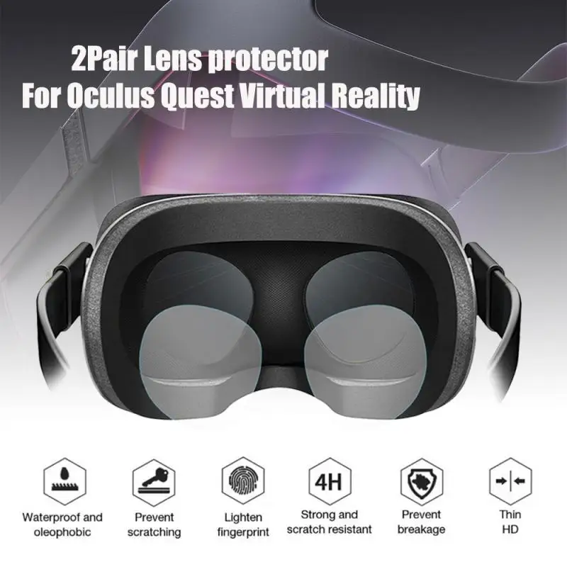2 Pair For Quest Rift S VR Lens Protector 2 Pcs Soft TPU Lens Protector Clear Lens Screen Protector For Oculus Go Quest Rift S
2 Pair For Quest Rift S VR Lens Protector 2 Pcs Soft TPU Lens Protector Clear Lens Screen Protector For Oculus Go Quest Rift S