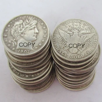 Barber Half Dollars (1892-1916) 78PCS American Coins Silver-Plated Non-Magnetic REPLICA Coin
Barber Half Dollars (1892-1916) 78PCS American Coins Silver-Plated Non-Magnetic REPLICA Coin