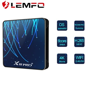 LEMFO 2020 TV Box Android 9.0 RK3368 Newest Set Top Box 2.4G/5G WiFi HDMI2.0a 4G RAM 64G ROM Google Youtube Netflix Set Top Box
LEMFO 2020 TV Box Android 9.0 RK3368 Newest Set Top Box 2.4G/5G WiFi HDMI2.0a 4G RAM 64G ROM Google Youtube Netflix Set Top Box