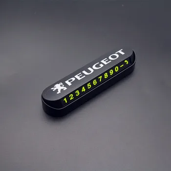 Luminous Car Temporary Parking Card Sticker Phone Number Card Plate For Peugeot 107 108 206 207 308 307 508 2008 3008 Accessorie 
Luminous Car Temporary Parking Card Sticker Phone Number Card Plate For Peugeot 107 108 206 207 308 307 508 2008 3008 Accessorie