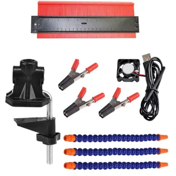10-Inch Irregular Contour Gauges Arc-Scale Contour Gauge-Like Imitation & Welding Bench Vise Table Clamp Station
10-Inch Irregular Contour Gauges Arc-Scale Contour Gauge-Like Imitation & Welding Bench Vise Table Clamp Station