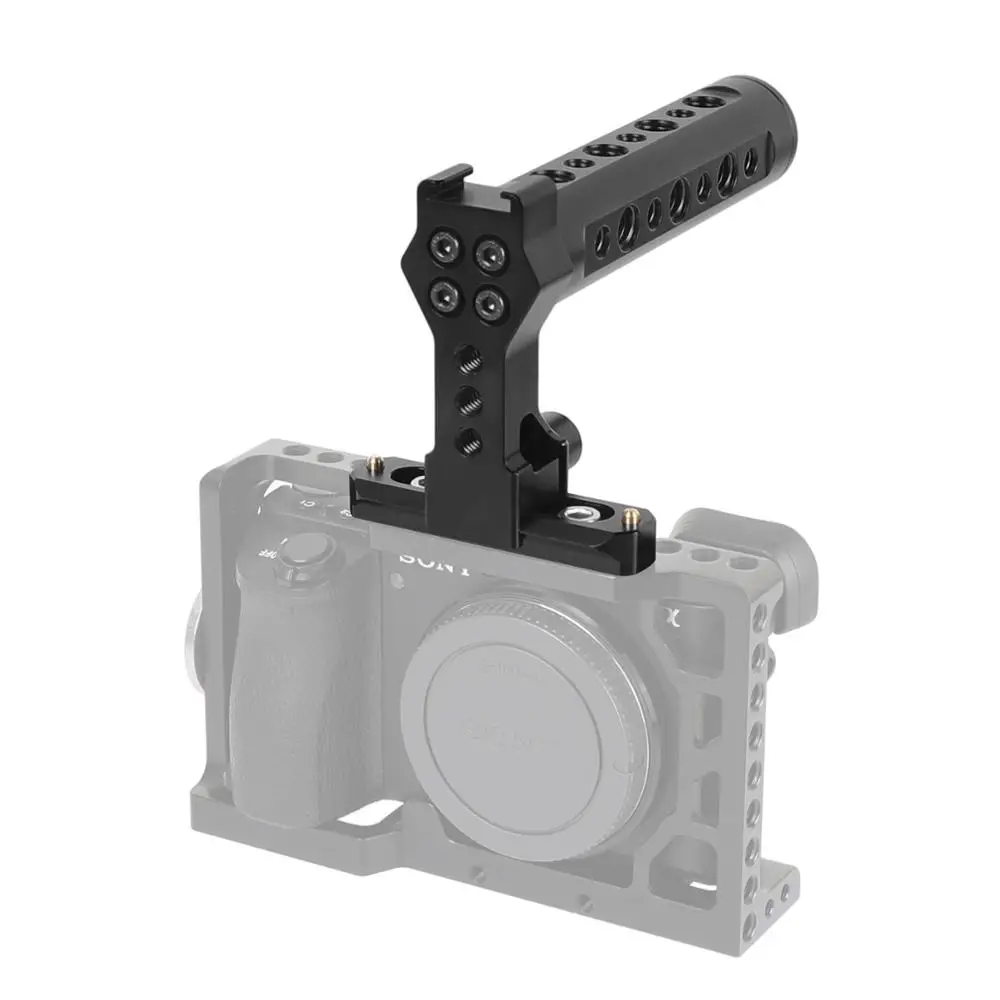 CAMVATE Top Cheese Handle Grip With Quick Release NATO Clamp & 70mm NATO Safety Rail For DSLR Camera Cage Rig Support System New
CAMVATE Top Cheese Handle Grip With Quick Release NATO Clamp & 70mm NATO Safety Rail For DSLR Camera Cage Rig Support System New