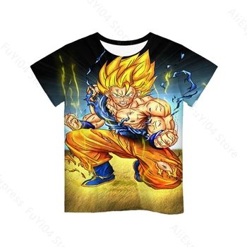 Anime Dragon Ball 3D Printed Super Saiyan Children T Shirt Boy Harajuku Japan kids Funny Cartoon Goku Teenager Tee Shirt
Anime Dragon Ball 3D Printed Super Saiyan Children T Shirt Boy Harajuku Japan kids Funny Cartoon Goku Teenager Tee Shirt