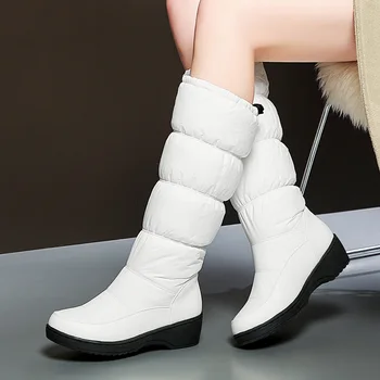 Brand New Slip On Russia Winter Shoes Boots Women Large Sizes 44 Keep Warm Fur Waterproof Snow Boots Footwear Female
Brand New Slip On Russia Winter Shoes Boots Women Large Sizes 44 Keep Warm Fur Waterproof Snow Boots Footwear Female