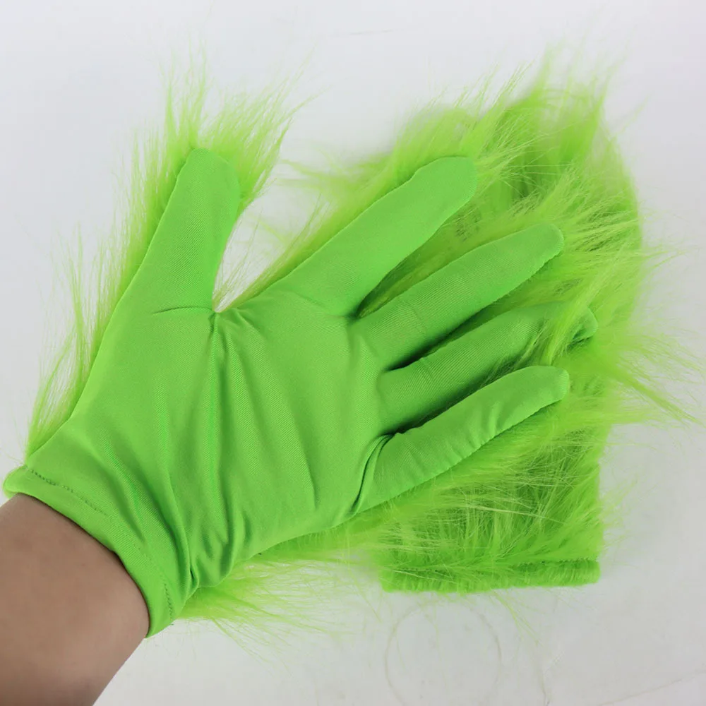Funny Grinch Stole Christmas Cosplay Gloves The Grinch Green Gloves Halloween Carnival Cosplay Costume Accessories
Funny Grinch Stole Christmas Cosplay Gloves The Grinch Green Gloves Halloween Carnival Cosplay Costume Accessories