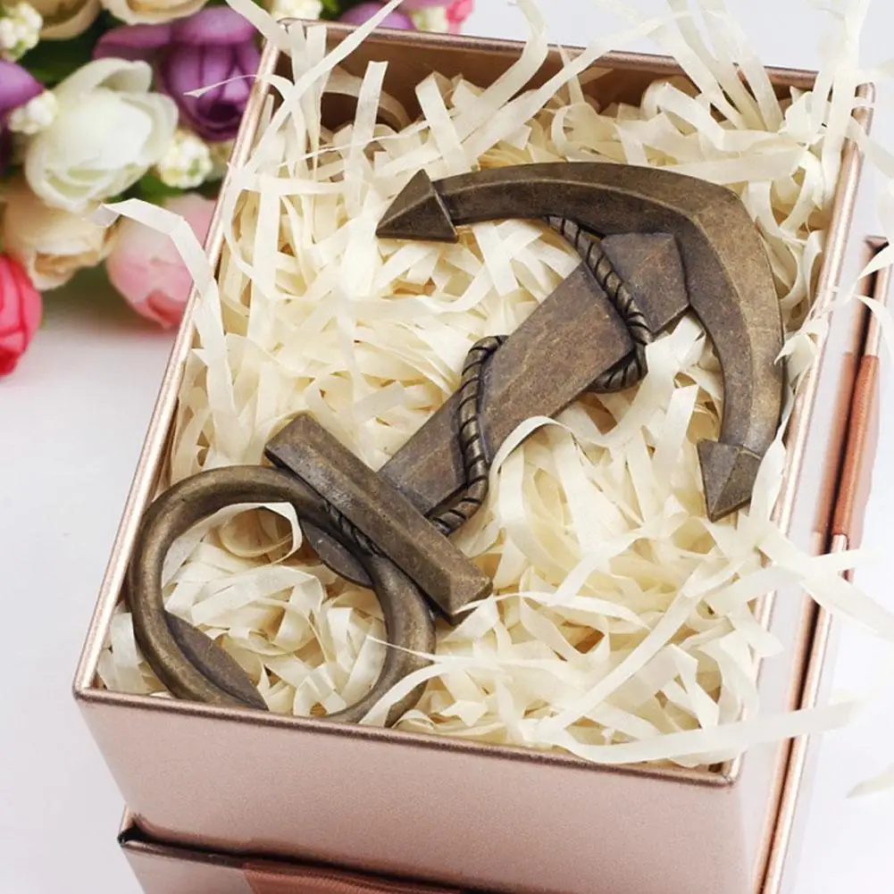 Creative 3D Anchor-shaped Beer Opener Metal Three-dimensional Retro Zinc Alloy Sea Direction Anchor Beer Bottle Opener
Creative 3D Anchor-shaped Beer Opener Metal Three-dimensional Retro Zinc Alloy Sea Direction Anchor Beer Bottle Opener