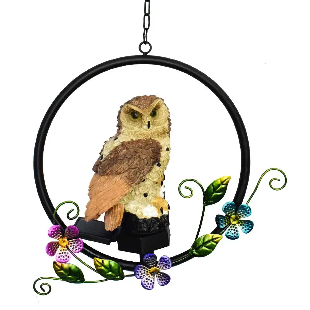 SOLLED LED Solar Owl Shape Night Light Hanging Lamp for Courtyard Decoration 28.5*9.5*49.5cm
SOLLED LED Solar Owl Shape Night Light Hanging Lamp for Courtyard Decoration 28.5*9.5*49.5cm