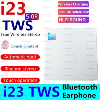 i23 tws Bluetooth Earphones Pop-up Auto Pairing Wireless Touch Control Headset Mini Earbuds Support Wireless Charging Earbuds
i23 tws Bluetooth Earphones Pop-up Auto Pairing Wireless Touch Control Headset Mini Earbuds Support Wireless Charging Earbuds