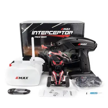 EMAX Interceptor Remote Control FPV RC Car with Glasses Full Proportional Control RTR Model
EMAX Interceptor Remote Control FPV RC Car with Glasses Full Proportional Control RTR Model