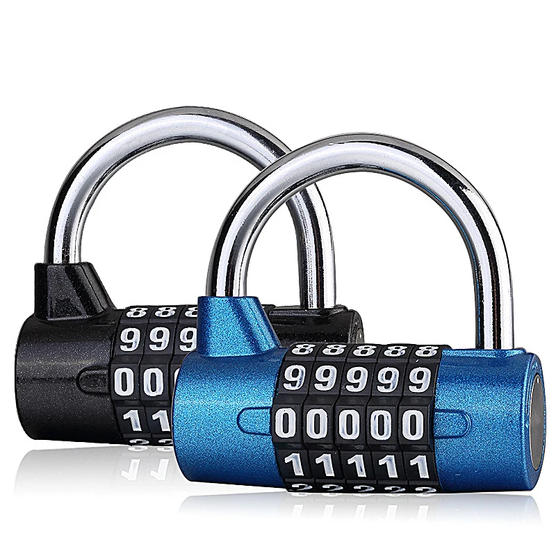 Coded Lock 4/5 Digit Password Safety Lock Wide Shackle Combination Padlock Combination Travel Security Safely Code Lock New
Coded Lock 4/5 Digit Password Safety Lock Wide Shackle Combination Padlock Combination Travel Security Safely Code Lock New