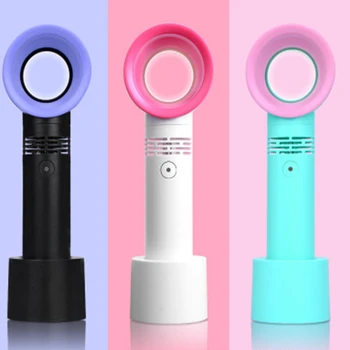 Safety Portable Bladeless Fan Handheld Mini Air Cooler No Leaf Handy Fan With 3 Fan Speed Level LED Indicator USB Rechargeable
Safety Portable Bladeless Fan Handheld Mini Air Cooler No Leaf Handy Fan With 3 Fan Speed Level LED Indicator USB Rechargeable