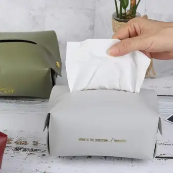 Foldable Napkin Tissue Holder Ins Nordic Leather Tissue Box Paper Dispenser Tissue Holder Case For Office Home Decoration
Foldable Napkin Tissue Holder Ins Nordic Leather Tissue Box Paper Dispenser Tissue Holder Case For Office Home Decoration