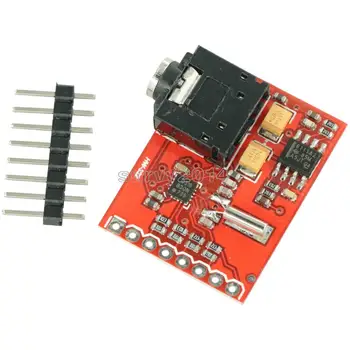 Si4703 RDS FM Radio Tuner Evaluation Breakout Module For Arduino AVR PIC ARM Radio Data Service Filtering Carrier Module
Si4703 RDS FM Radio Tuner Evaluation Breakout Module For Arduino AVR PIC ARM Radio Data Service Filtering Carrier Module