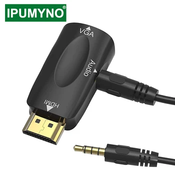 Hdmi To VGA Adapter Male To Female Aux Audio Cable Converter PS4 TV Box Display Port PC Projector Projetor Television Extender 
Hdmi To VGA Adapter Male To Female Aux Audio Cable Converter PS4 TV Box Display Port PC Projector Projetor Television Extender
