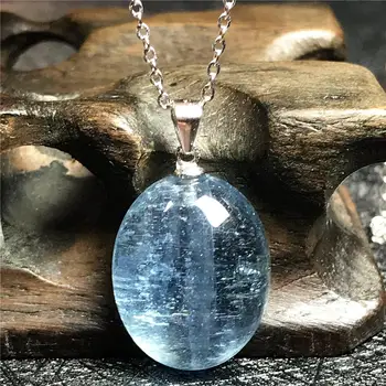 Natural Ocean Blue Aquamarine Pendant Necklace For Woman Lady Man Crystal 925 Silver Chains 20x15x9mm Beads Stone Jewelry AAAAA
Natural Ocean Blue Aquamarine Pendant Necklace For Woman Lady Man Crystal 925 Silver Chains 20x15x9mm Beads Stone Jewelry AAAAA