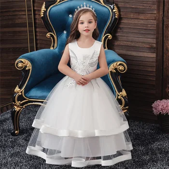 Fancy Princess Dress Up Christmas Carnival Girls White Costume Kids Sequins Wedding Dresses Cosplay Clothes
Fancy Princess Dress Up Christmas Carnival Girls White Costume Kids Sequins Wedding Dresses Cosplay Clothes