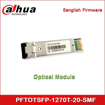 Dahua Optical Module PFTOTSFP-1270T-20-SMF SFP+-TX_1270nm/RX_1330nm-Single fiber bi-directional-10G-20Km
Dahua Optical Module PFTOTSFP-1270T-20-SMF SFP+-TX_1270nm/RX_1330nm-Single fiber bi-directional-10G-20Km