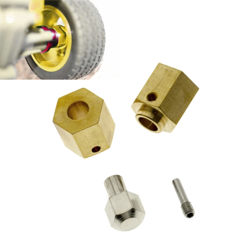 5/6/8/10/12mm Brass Hex Wheel Hub Counterweight Adapter for SCX10 III RC Crawler B36E
5/6/8/10/12mm Brass Hex Wheel Hub Counterweight Adapter for SCX10 III RC Crawler B36E