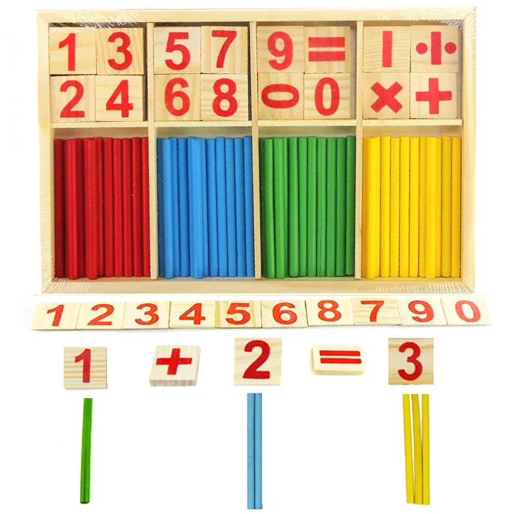 Children Count Rod Arithmetic Rods Counting Sticks Kindergarten Mathematics Teaching Aids Stationary Box Educational Toy 3-4-6-Y
Children Count Rod Arithmetic Rods Counting Sticks Kindergarten Mathematics Teaching Aids Stationary Box Educational Toy 3-4-6-Y