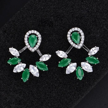 LARRAURI Trendy CZ Crystal korean indian Style Geometric Earrings Elegant Small Stud Women Earrings Ear Jewelry 
LARRAURI Trendy CZ Crystal korean indian Style Geometric Earrings Elegant Small Stud Women Earrings Ear Jewelry