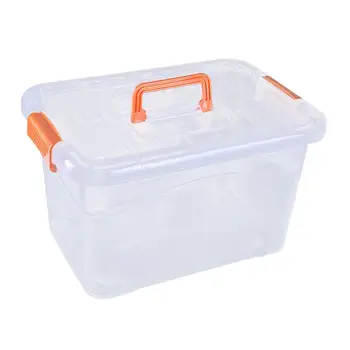 Plastic Storage Case Portable Transparent Storage Box Plastic Toy Container with Cover
Plastic Storage Case Portable Transparent Storage Box Plastic Toy Container with Cover