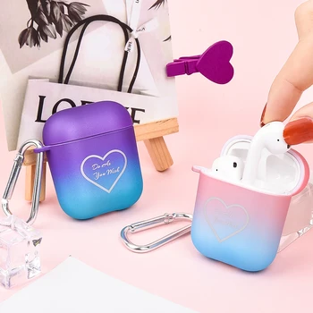 Wireless Bluetooth Earphone Case for Airpods 2 1 Hard PC Headphone Cover Gradient Cute Colorful Charging Case For Airpods 2 1
Wireless Bluetooth Earphone Case for Airpods 2 1 Hard PC Headphone Cover Gradient Cute Colorful Charging Case For Airpods 2 1