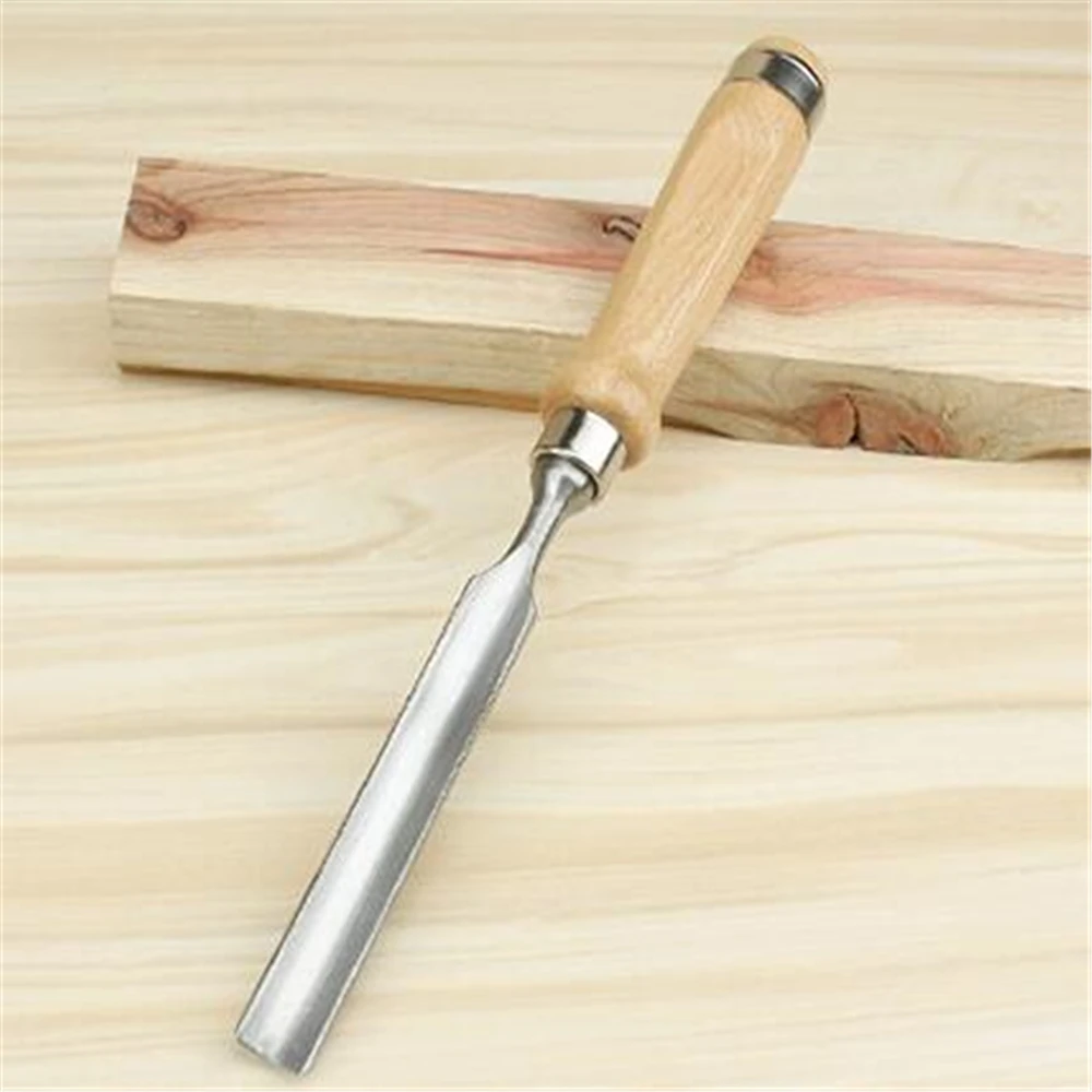 

Woodworking Chisel Set Wood Chisel Woodworking Carving Knife Chisel Round Hole Arc Manual Wooden Handle Semicircular Chisel