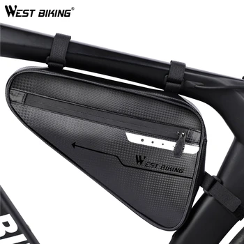 WEST BIKING Cycling Bag Waterproof MTB Road Bicycle Frame Bag Front Tube Triangle Pouch Large Capacity Tools Pannier Bike Bags
WEST BIKING Cycling Bag Waterproof MTB Road Bicycle Frame Bag Front Tube Triangle Pouch Large Capacity Tools Pannier Bike Bags