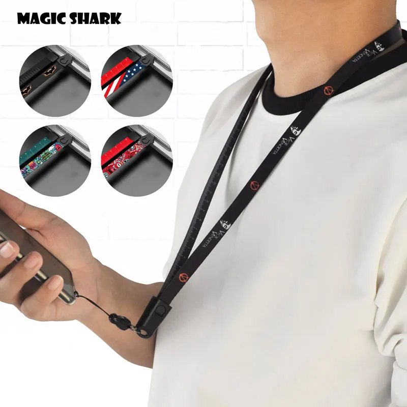 Fashion Vendetta Batman Graffiti Micro Type C USB Cable Hang Strap Band Ruler for Phone Caliburn IQOS Smok Relx Red Black
Fashion Vendetta Batman Graffiti Micro Type C USB Cable Hang Strap Band Ruler for Phone Caliburn IQOS Smok Relx Red Black