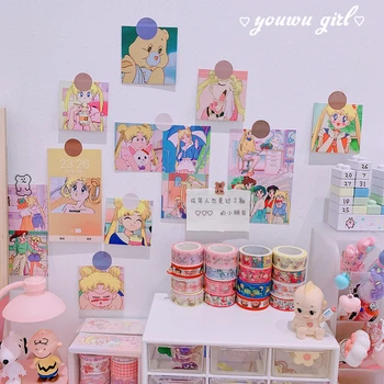 15pcs/pack Sailor Moon Cartoon DIY Scrapbook Craft Kawaii Room Wall Fridge Picture Photo Accessories Party Home Decor
15pcs/pack Sailor Moon Cartoon DIY Scrapbook Craft Kawaii Room Wall Fridge Picture Photo Accessories Party Home Decor