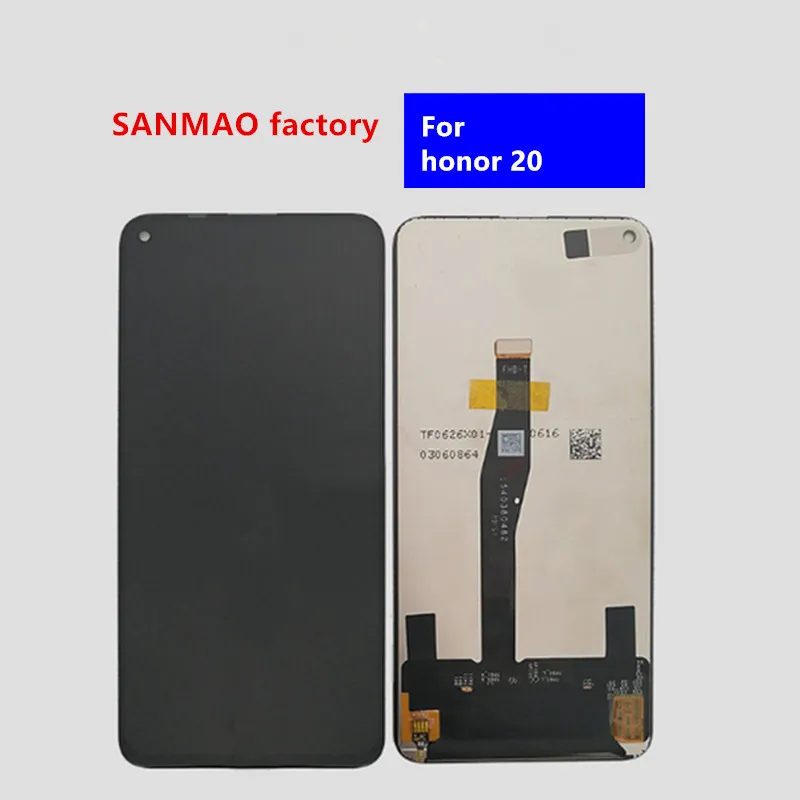 For Huawei Honor 20 LCD Display Touch Screen With Frame Glass Panel Digitizer Replacement For Honor 20 Display Accesories
For Huawei Honor 20 LCD Display Touch Screen With Frame Glass Panel Digitizer Replacement For Honor 20 Display Accesories