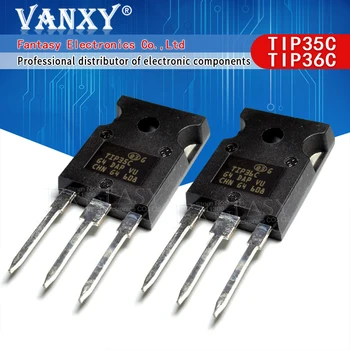 10PCS TIP35 TIP36 TO-247 ( 5psc TIP35C + 5pcs TIP36C ) TO247